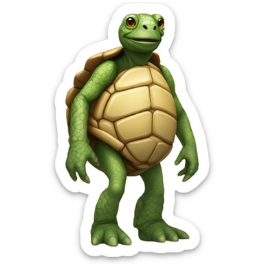 testudo man  sticker