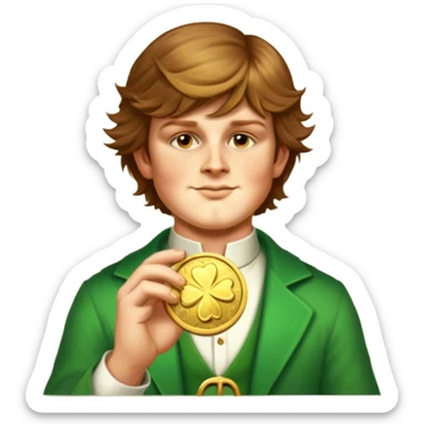 Golden Token sticker