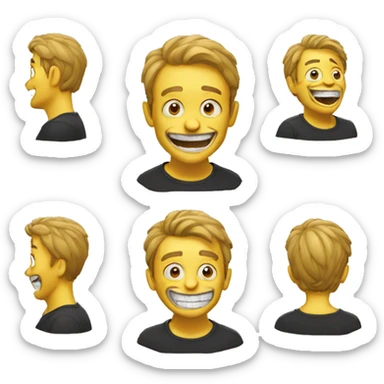 Mort de rire  sticker