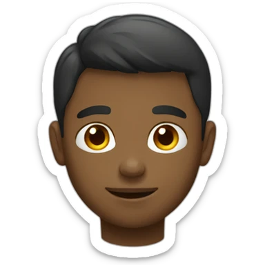 garçon qui court  sticker