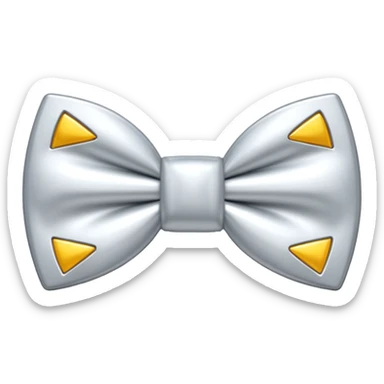 White Chevy bowtie sticker