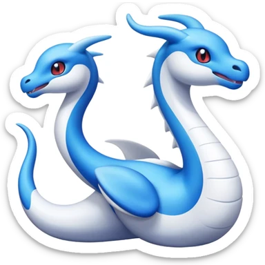 Dragonair-Lugia sticker