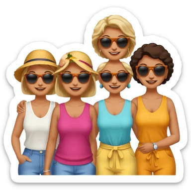 Aunties (5) traveling sticker