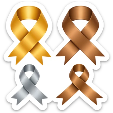 show winners is first, second and third place sticker