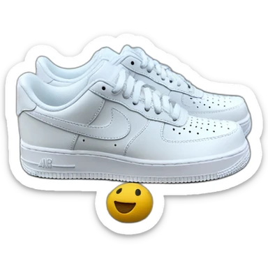 Emoji air force 1 low sticker