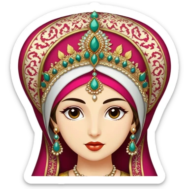 İstanbul Osmanlı Sultan Girl sticker