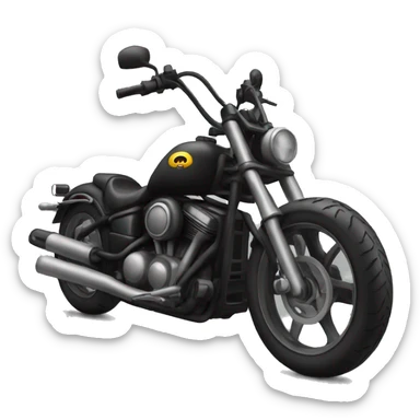 Bullet bike emoji  sticker