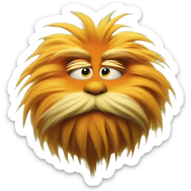 Lorax sticker