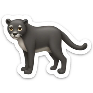 el animalito más mono del mundo, más mono aún, un animal que ni exista sticker