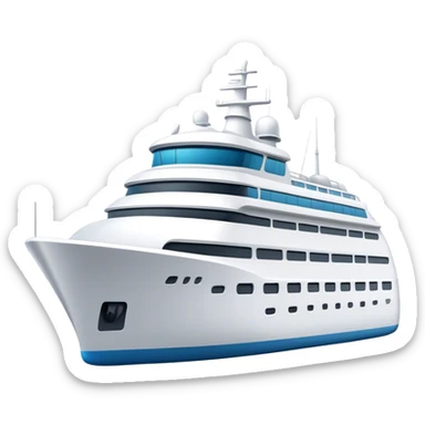 CRUISER white  sticker