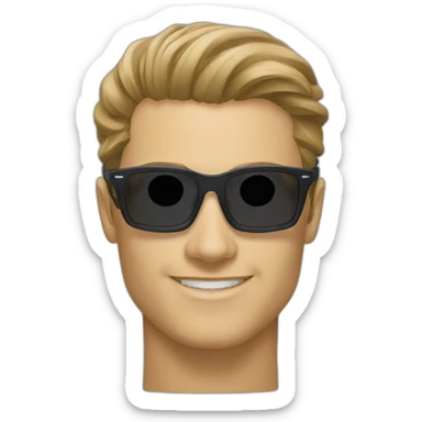 Lunettes Oakley sticker