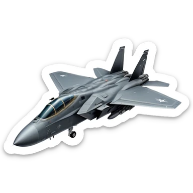 F-14 Tomcat - Grumman (Model Year: 2020) (stealth grey) sticker