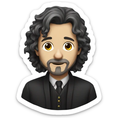 Sirius black sticker