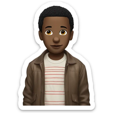 Millón Bobby brown eleven stranger things  sticker