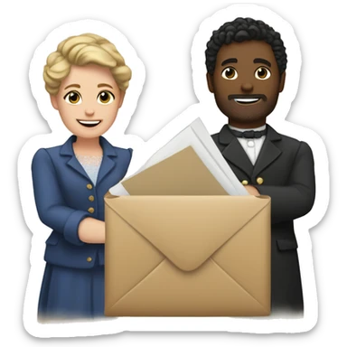 Bridgerton newsletter  sticker