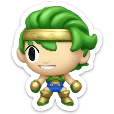 Wonderboy from sega sticker