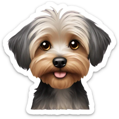 Yorkiepoo sticker