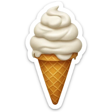 Ice cream  sticker