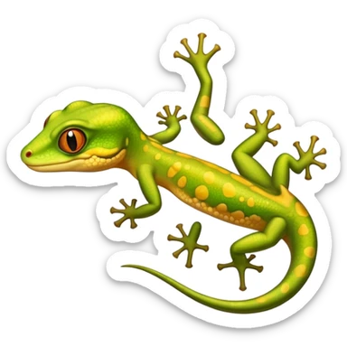 Gecko champion sticker