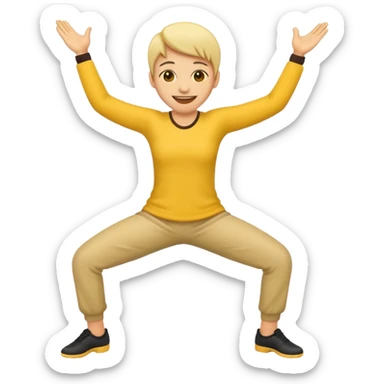 Emoji twerking sticker