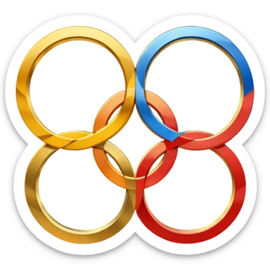 olympic rings sticker