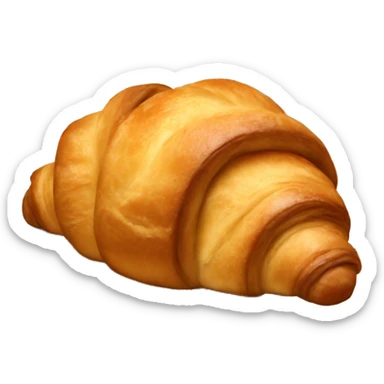 Croissant sticker