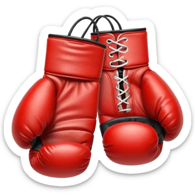 boxing gloves sticker