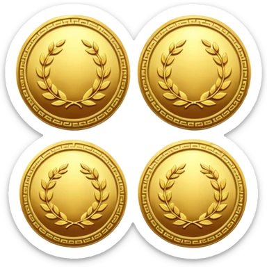 majestic coins sticker