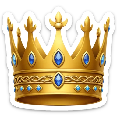 Viking Crown sticker