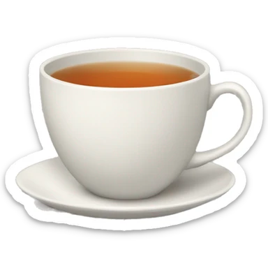 create a cup of tea sticker