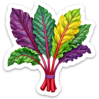 RAINBOW SWISS CHARD sticker