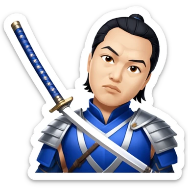 Steadfast Samurai sticker