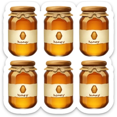 Artisan Honey Jars sticker