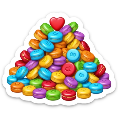 sweets and sugar sticker