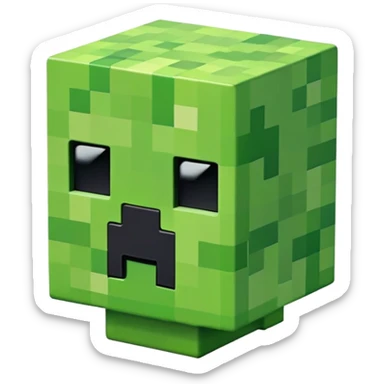 Minecraft Creeper sticker