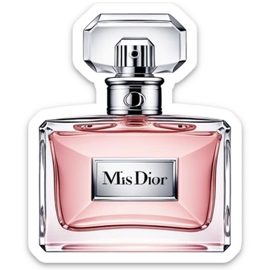 Miss Dior perfume  sticker