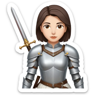 Hande Erçel as a lady from game of thrones from House Dayne. sticker