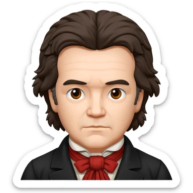 Beethoven sticker