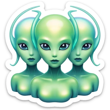 galactic sirens sticker