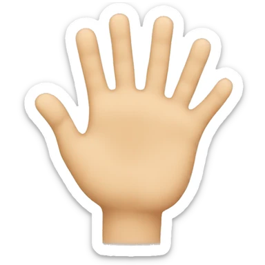 Modern hand select icon sticker