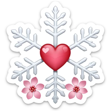 ❄️❤️✨🌸 sticker