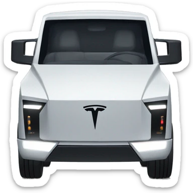 Tesla cybertruck sticker
