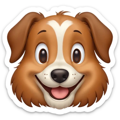 goofy Disney dog smiling sticker