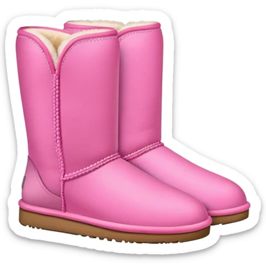 Pink uggs sticker