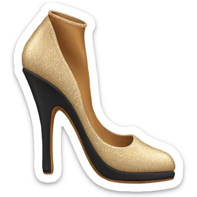 Pleaser shoe sticker