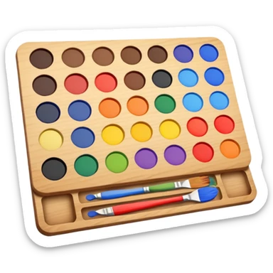 Paint Palettes sticker