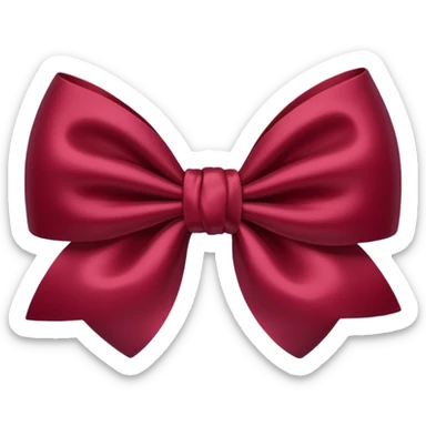 Bow Bordeaux  sticker