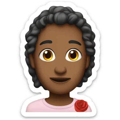 The word Je T’aime sticker