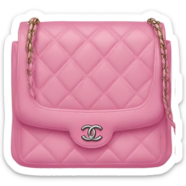 Chanel purse sticker