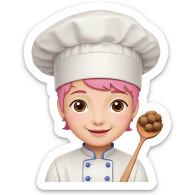 Truffle from the tv show Chowder sticker